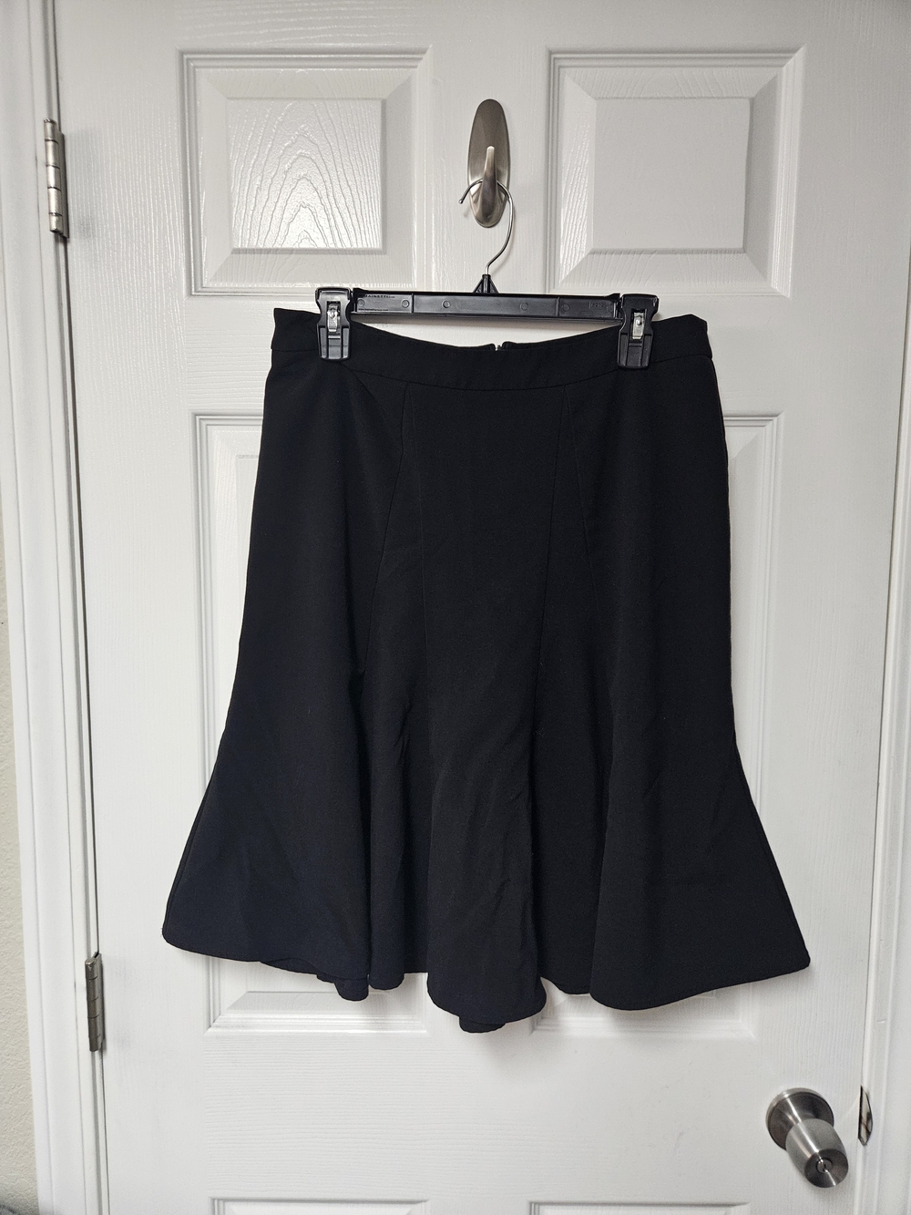 Studio 1940 Black A-Line Flared Skirt